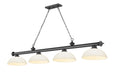 Z-Lite 2306-4BP-DMO14 Cordon Four Light Island Pendant, Bronze Plate Main Image.jpg