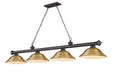 Z-Lite 2306-4BRZ-SRB Cordon Four Light Island Pendant, Bronze Main Image.jpg