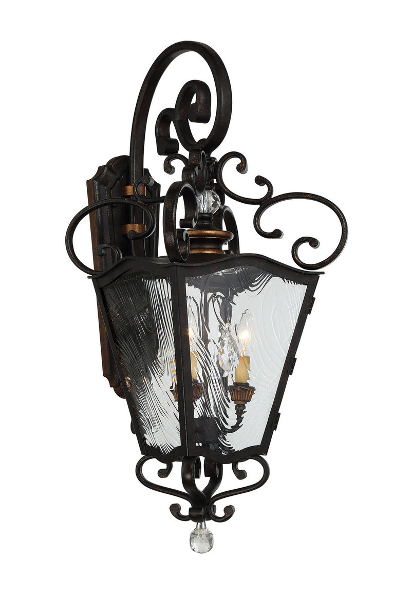 Minka-Lavery 9333-270 Brixton Ivy Three Light Outdoor Lantern, Terraza Village Aged Patina Main Image.jpg