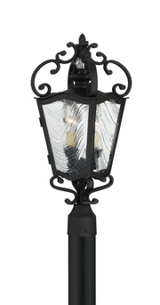 Minka-Lavery 9335-661 Brixton Ivy Two Light Outdoor Post Mount, Coal W/Honey Gold Highlight Main Image.jpg