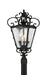 Minka-Lavery 9336-661 Brixton Ivy Three Light Outdoor Post Mount, Coal W/Honey Gold Highlight Main Image.jpg