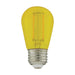 Satco S8025 Light Bulb, Transparent Yellow Main Image.jpg