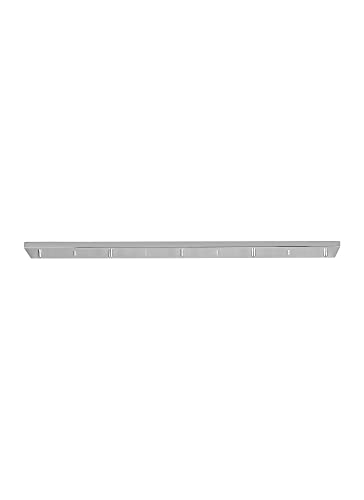 Generation Lighting 7449605-05 Multi-Port Canopy Five Light Linear Canopy, Chrome Alternate Image.jpg