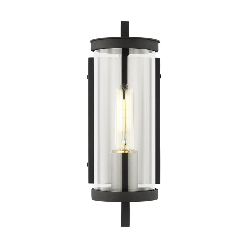 Visual Comfort Studio CO1321TXB Eastham One Light Wall Lantern, Textured Black Main Image.jpg