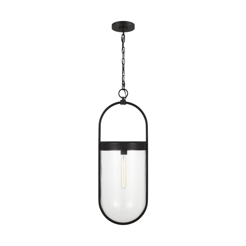 Visual Comfort Studio CP1361AI Blaine One Light Pendant, Aged Iron Main Image.jpg