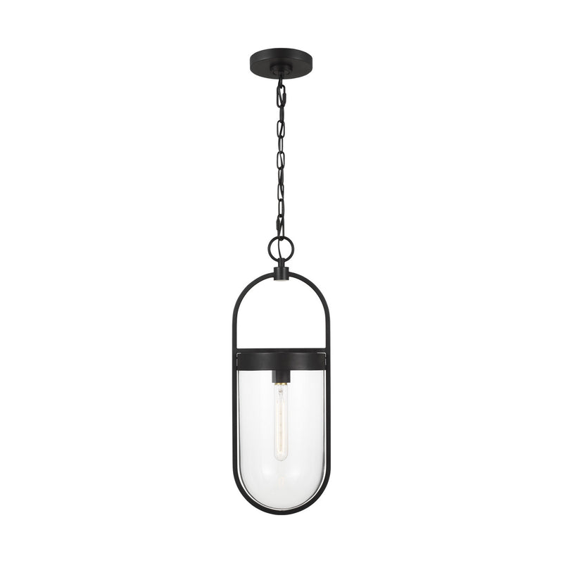 Visual Comfort Studio CP1371AI Blaine One Light Pendant, Aged Iron Main Image.jpg