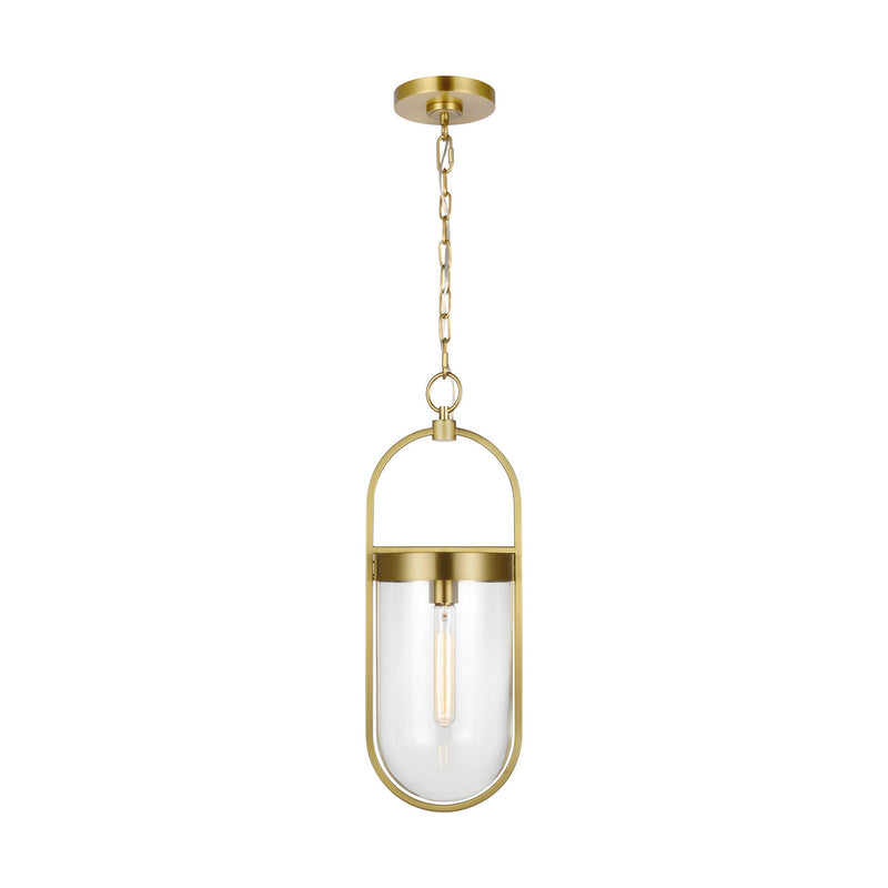 Visual Comfort Studio CP1371BBS Blaine One Light Pendant, Burnished Brass Main Image.jpg
