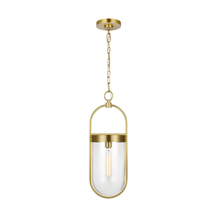 Visual Comfort Studio CP1371BBS Blaine One Light Pendant, Burnished Brass Main Image.jpg