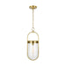 Visual Comfort Studio CP1371BBS Blaine One Light Pendant, Burnished Brass Main Image.jpg