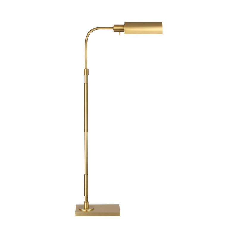 Visual Comfort Studio CT1161BBS1 Kenyon One Light Task Floor Lamp, Burnished Brass Main Image.jpg