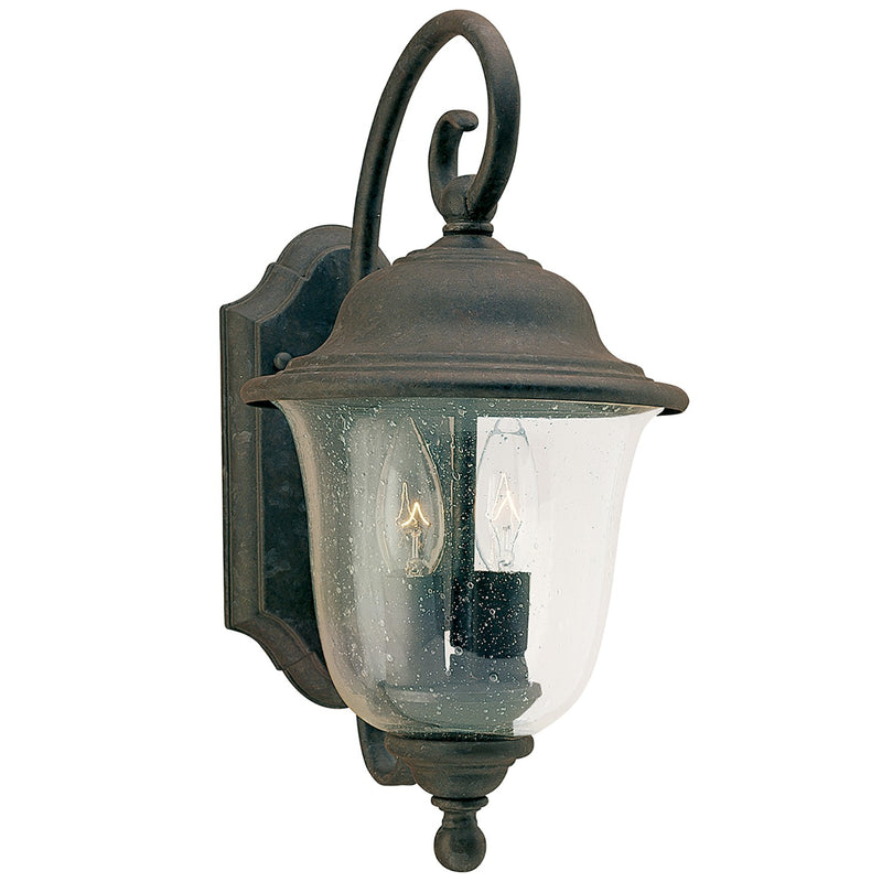 Generation Lighting 8459-46 Trafalgar Two Light Outdoor Wall Lantern, Oxidized Bronze Main Image.jpg