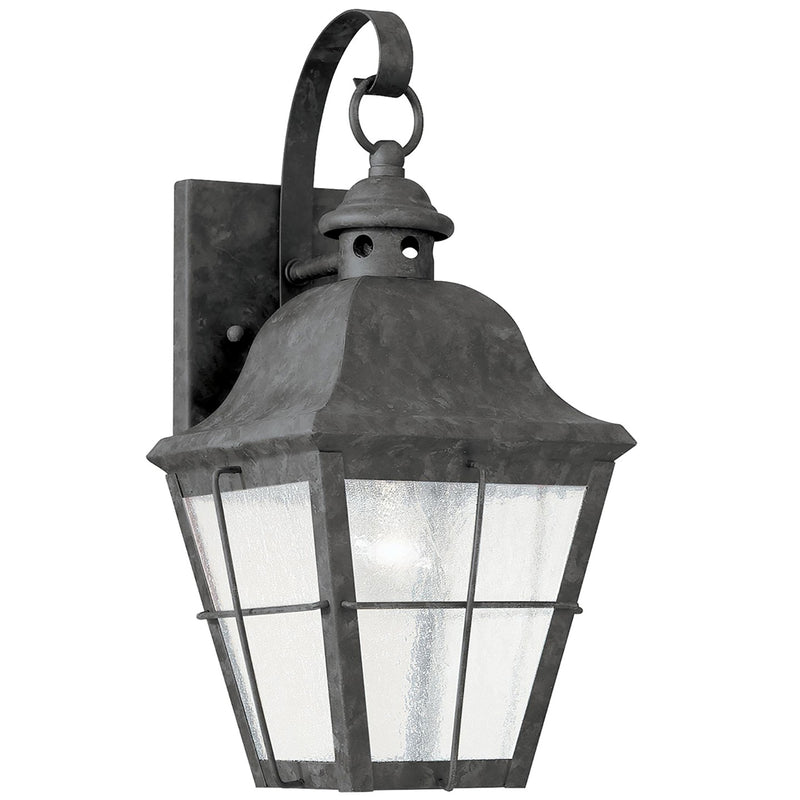 Generation Lighting 8462-46 Chatham One Light Outdoor Wall Lantern, Oxidized Bronze Main Image.jpg