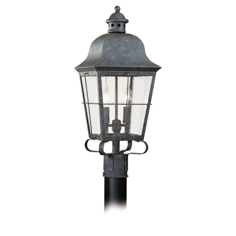 Generation Lighting 8262-46 Chatham Two Light Outdoor Post Lantern, Oxidized Bronze Main Image.jpg