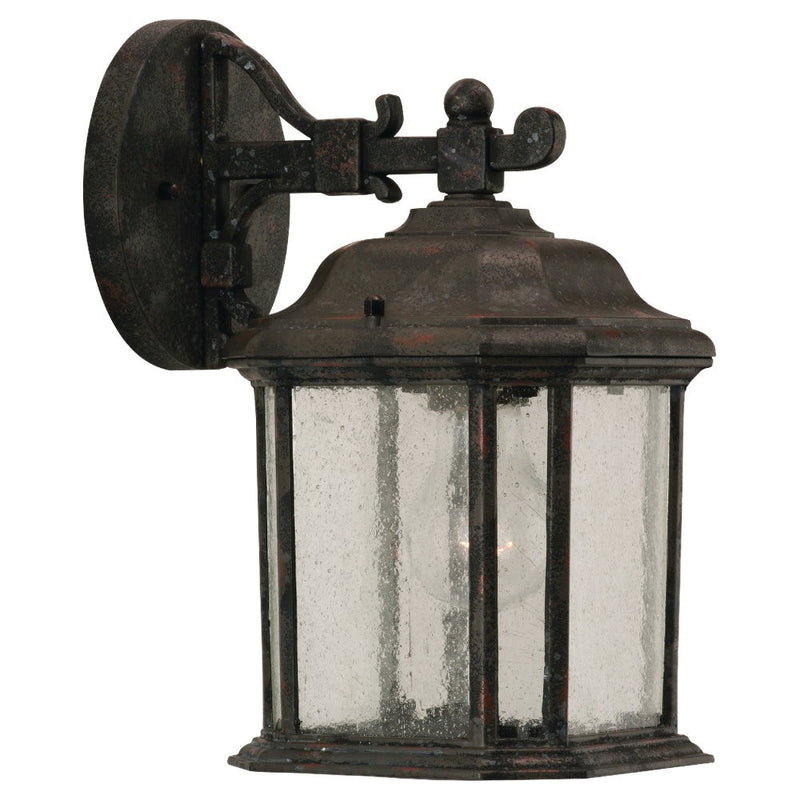 Generation Lighting 84029-746 Kent One Light Outdoor Wall Lantern, Oxford Bronze Main Image.jpg