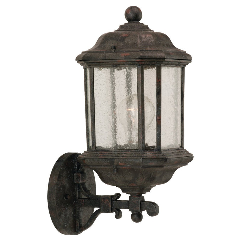 Generation Lighting 84032-746 Kent One Light Outdoor Wall Lantern, Oxford Bronze Main Image.jpg