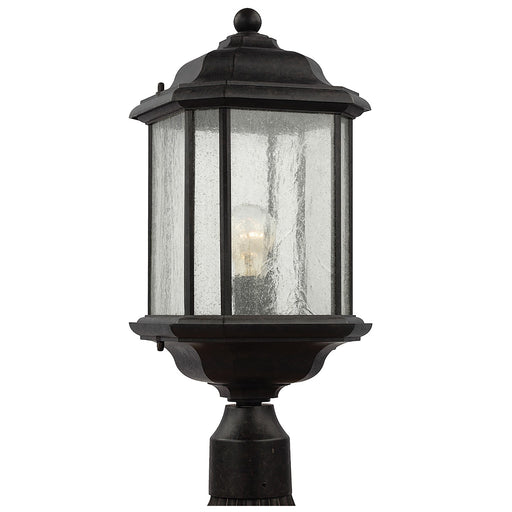 Generation Lighting 82029-746 Kent One Light Outdoor Post Lantern, Oxford Bronze Main Image.jpg