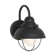 Generation Lighting 8870-12 Sebring One Light Outdoor Wall Lantern, Black Main Image.jpg