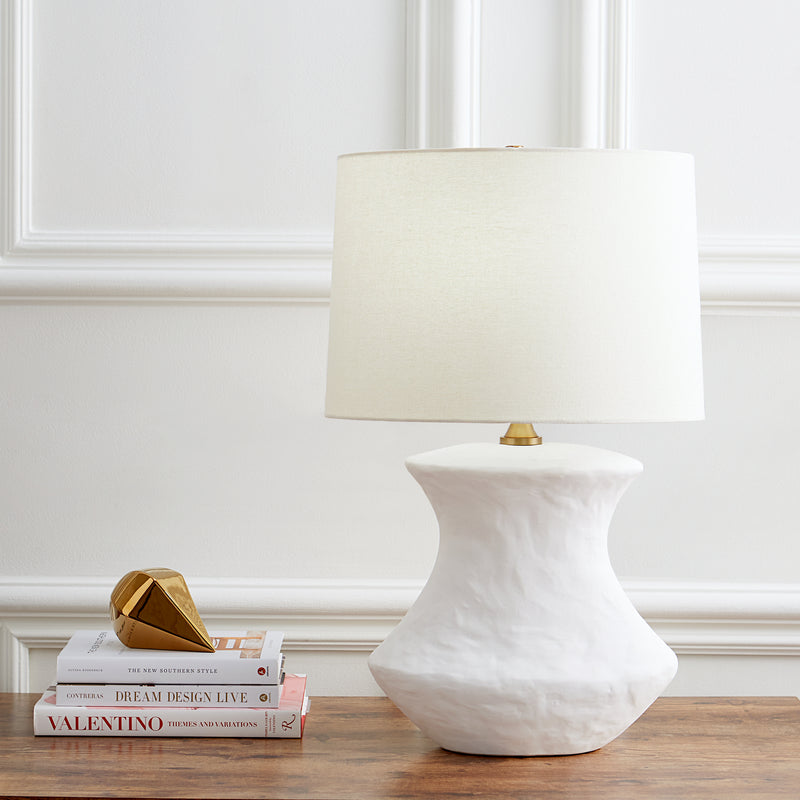 Visual Comfort Studio HT1021MWC1 Bone One Light Table Lamp, Matte White Ceramic Alternate Image 3.jpg