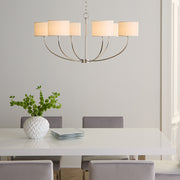 Visual Comfort Studio KSC1046PN Sawyer Six Light Chandelier, Polished Nickel Alternate Image 4.jpg