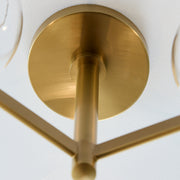 Visual Comfort Studio KSF1036BBSCG Londyn Six Light Semi Flush Mount, Burnished Brass with Clear Glass Alternate Image 4.jpg