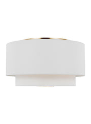 Visual Comfort Studio KSF1043BBS Sawyer Three Light Flush Mount, Burnished Brass Main Image.jpg