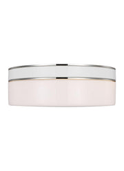 Visual Comfort Studio KSF1072PNGW Monroe Two Light Flush Mount, Polished Nickel Main Image.jpg