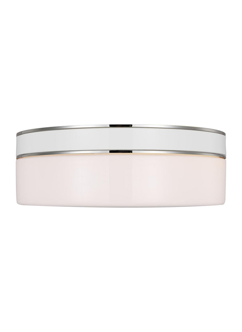 Visual Comfort Studio KSF1072PNGW Monroe Two Light Flush Mount, Polished Nickel Main Image.jpg