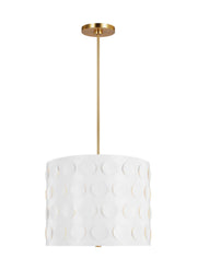 Visual Comfort Studio KSP1003BBS Dottie Three Light Pendant, Burnished Brass Main Image.jpg