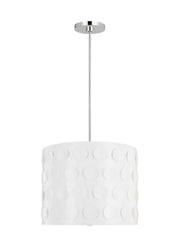 Visual Comfort Studio KSP1003PN Dottie Three Light Pendant, Polished Nickel Main Image.jpg