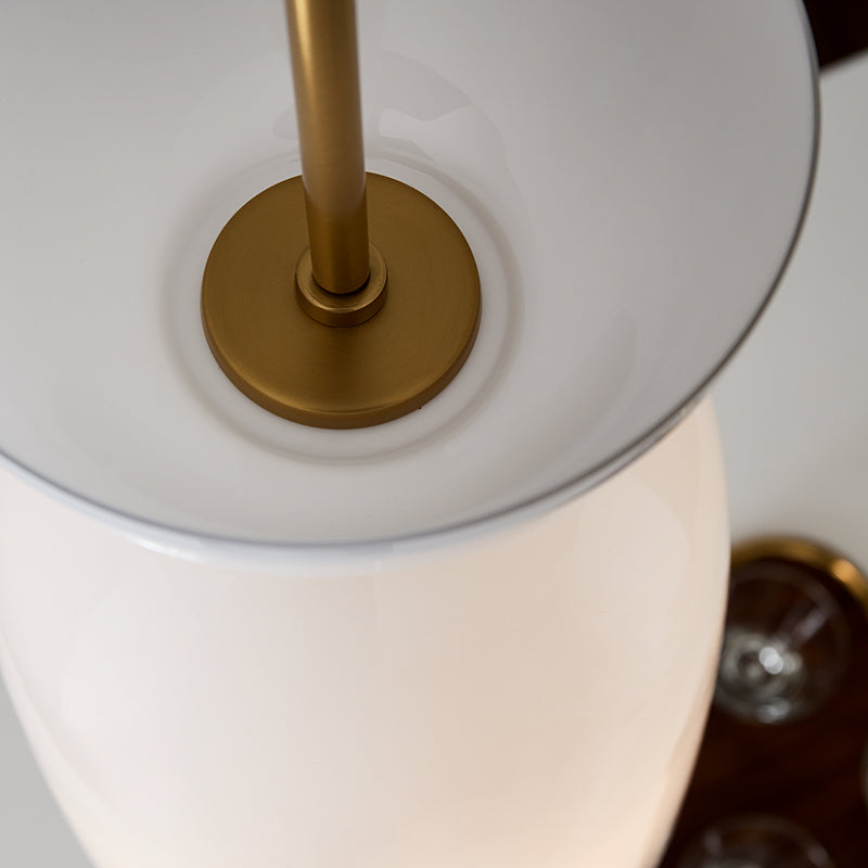 Visual Comfort Studio KSP1031BBSMG Londyn One Light Pendant, Burnished Brass with Milk White Glass Alternate Image 3.jpg