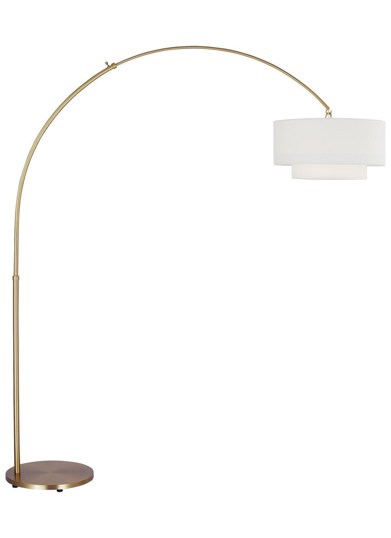 Visual Comfort Studio KST1031BBS1 Sawyer One Light Floor Lamp, Burnished Brass Main Image.jpg