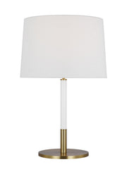 Visual Comfort Studio KST1041BBSGW1 Monroe One Light Table Lamp, Burnished Brass Main Image.jpg