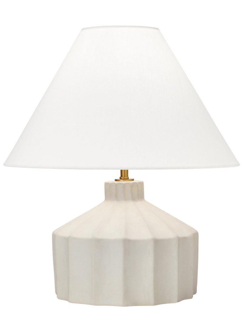 Visual Comfort Studio KT1331MC1 Veneto One Light Table Lamp, Matte Concrete Main Image.jpg