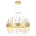 CWI Lighting 1245P20-602 Millipede LED Chandelier Satin Gold.jpg