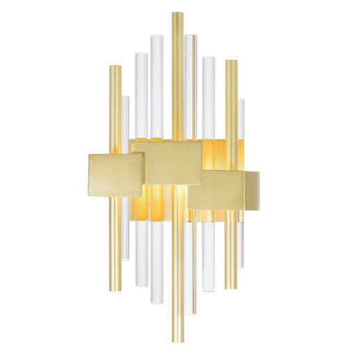 CWI Lighting 1245W7-1-602 Millipede LED Wall Sconce Satin Gold.jpg