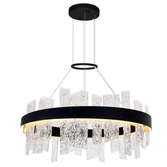 CWI Lighting 1246P32-101 Guadiana LED Chandelier Black & Satin Gold.jpg