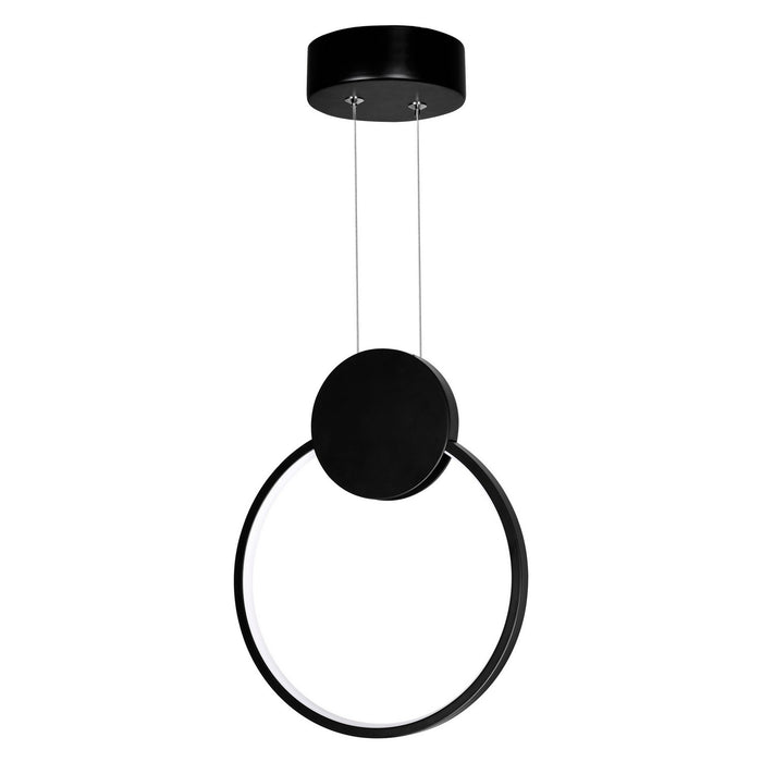 CWI Lighting 1297P8-1-101 Pulley LED Mini Pendant Black Alt 4.jpg