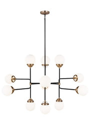 Visual Comfort Studio 3187912-848 Cafe 12 Light Chandelier, Satin Brass Main Image.jpg