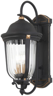 Minka-Lavery 73234-738 Peale Street Four Light Outdoor Wall Mount, Sand Coal And Vermeil Gold Main Image.jpg