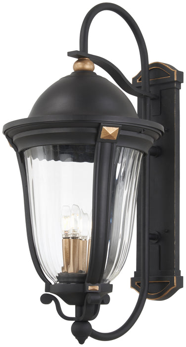 Minka-Lavery 73235-738 Peale Street Five Light Outdoor Wall Mount, Sand Coal And Vermeil Gold Main Image.jpg