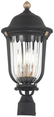 Minka-Lavery 73238-738 Peale Street Three Light Outdoor Post Mount, Sand Coal And Vermeil Gold Main Image.jpg