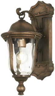Minka-Lavery 73241-748 Havenwood One Light Outdoor Wall Mount, Tauira Bronze And Alder Silver Main Image.jpg