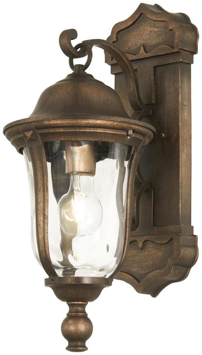 Minka-Lavery 73241-748 Havenwood One Light Outdoor Wall Mount, Tauira Bronze And Alder Silver Main Image.jpg