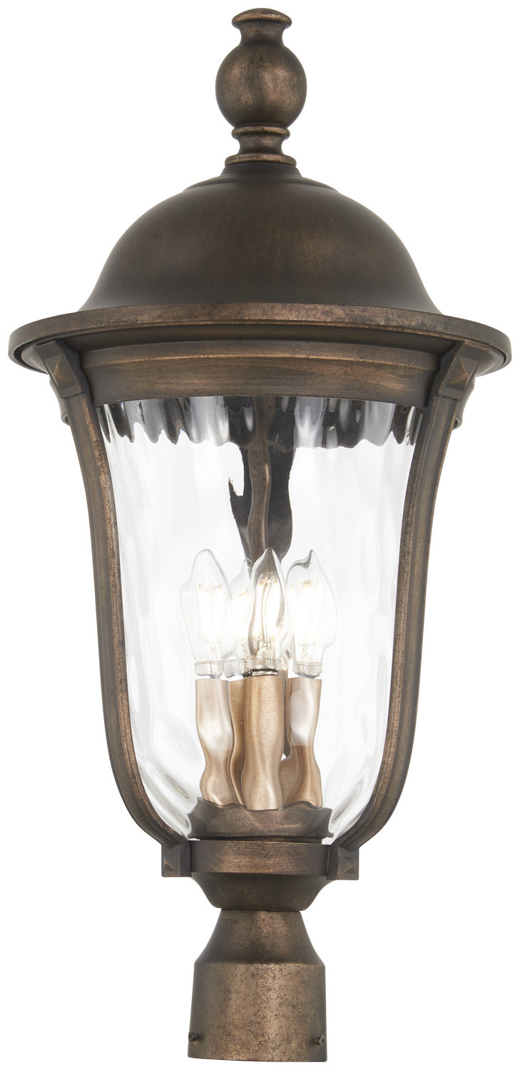 Minka-Lavery 73249-748 Havenwood Four Light Outdoor Post Mount, Tauira Bronze And Alder Silver Main Image.jpg