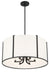 Crystorama CAR-9206-BK Carlyn Six Light Pendant Black Alternate Image 2.jpg