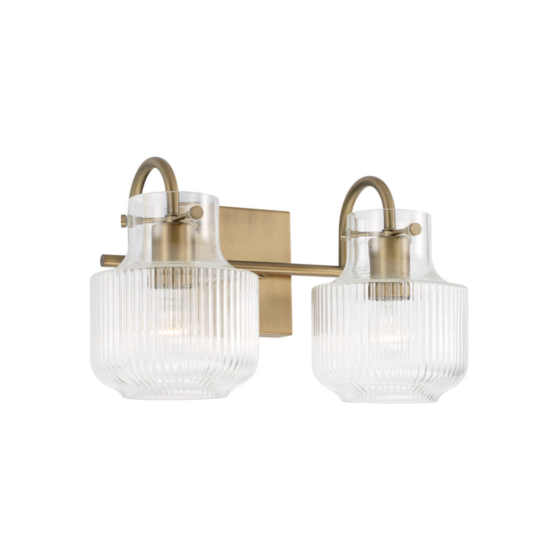 Capital Lighting 145121AD Nyla Two Light Vanity, Aged Brass Main Image.jpg
