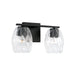 Capital Lighting 145321MB-525 Lucas Two Light Vanity, Matte Black Main Image.jpg