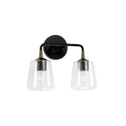 Capital Lighting 145621KB-530 Amara Two Light Vanity, Matte Black with Brass Main Image.jpg