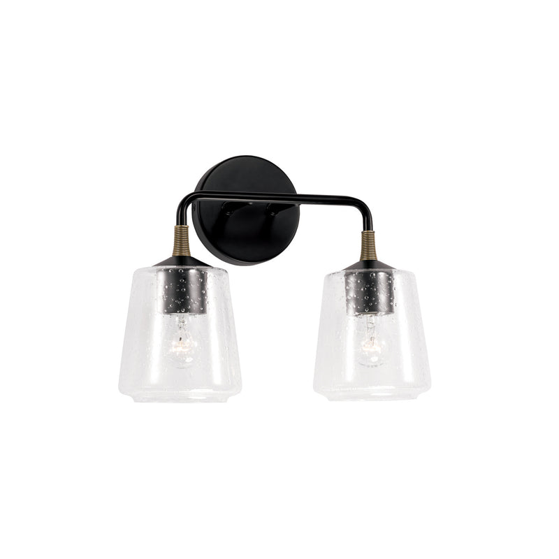 Capital Lighting 145621KB-530 Amara Two Light Vanity, Matte Black with Brass Main Image.jpg