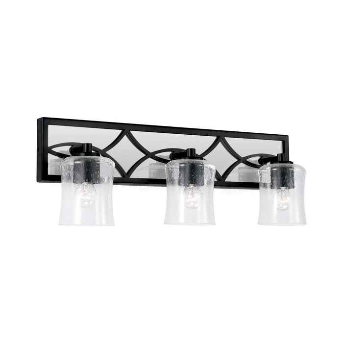 Capital Lighting 145731MB-505 Avery Three Light Vanity, Matte Black Main Image.jpg